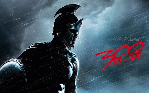 click to free download the wallpaper--300 Rise of an Empire Movie Post in 2880x1800 Pixel, a Solider Armed to Teeth, He Shall Add Your Device Profession and Protection - TV & Movies Post