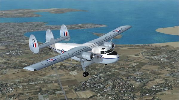 Air Shows Image, RAF Twin Pioneer XM959 in Flight