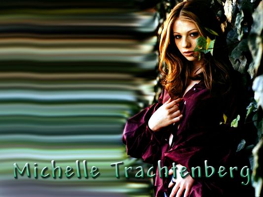 click to free download the wallpaper--Amazing Artists Post, Michelle Trachtenberg in Appealing Pose, Grab Attention 