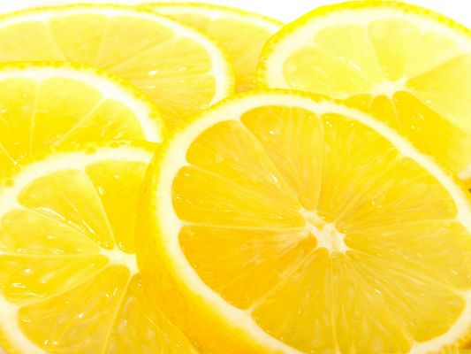 Background for the Computer - Lemon Slices, Round and Nice-Looking