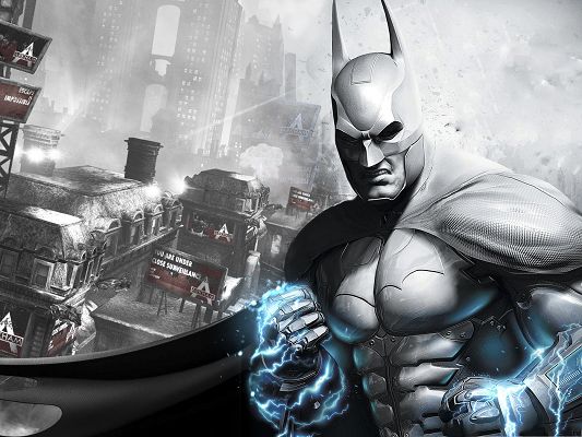 click to free download the wallpaper--Best Movie Poster, Batman Arkham City, Making a Determined Effort