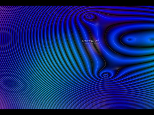 click to free download the wallpaper--Free Abstract Background, Blue Waves All Over, Can Get Dizzy Looking at It Long