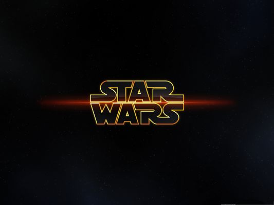 click to free download the wallpaper--Free Movies Poster, Star Wars By Louie Mantia, All Golden Lines and Effect