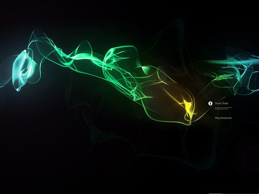 click to free download the wallpaper--Free Wallpaper Backgrounds, Abstract Colorful Smoke on Dark Background