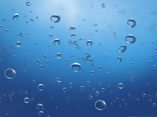 click to free download the wallpaper--Free Water Bubbles Wallpaper, Underwater Bubbles, Fresh and Clean Scene