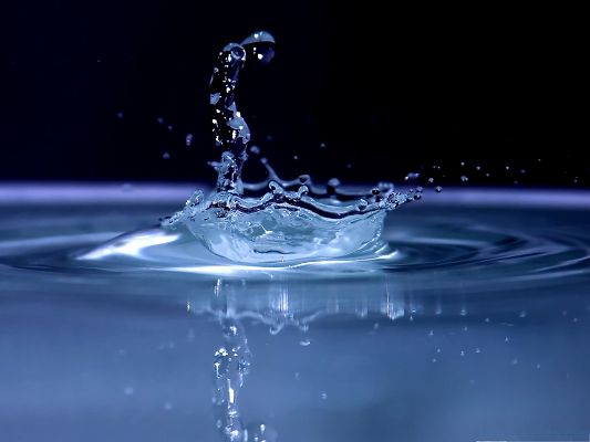 Free Water Splash Waterpaper, Dancing Water Causing Great Ripples