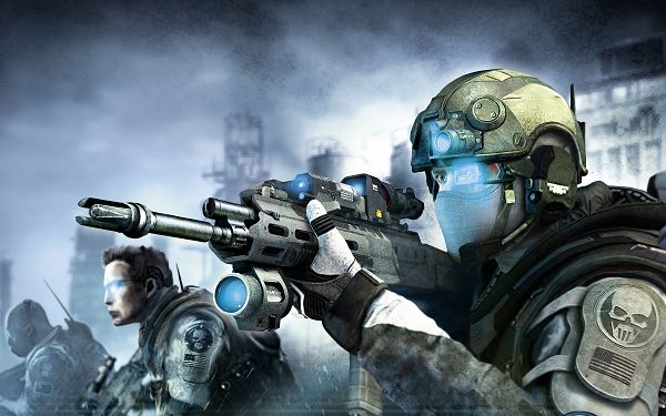 click to free download the wallpaper--Ghost Recon Shadow Wars Post in 2560x1600 Pixel, All Soliders Armed to Teeth, Take Care of Yourself, Be Back Safe - TV & Movies Post