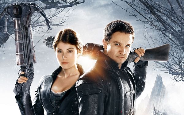 click to free download the wallpaper--Hansel and Gretel Witch Hunters in 1920x1200 Pixel, Both of Them Has Own Weapon, Sunlight is Shinning in Snowy World, Ready to Go - TV & Movies Wallpaper