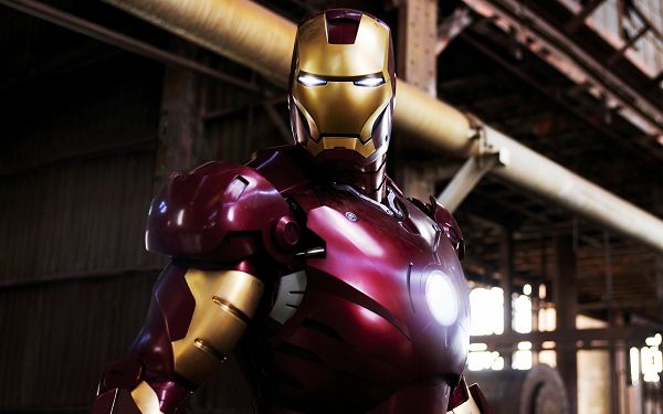 click to free download the wallpaper--Iron Man Movie Post Available in 1920x1200 Pixel, the Man is Quite on Alert, You Need to Stay within His Eyesight - TV & Movies Post