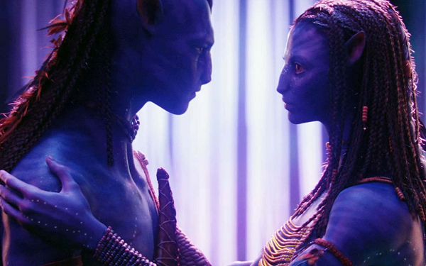 click to free download the wallpaper--Jake Sully Neytiri Wide Post Available in 1440x900 Pixel, the Two Close and Having a Heart-to-Heart Conversation, a Hard Decision - TV & Movies Post