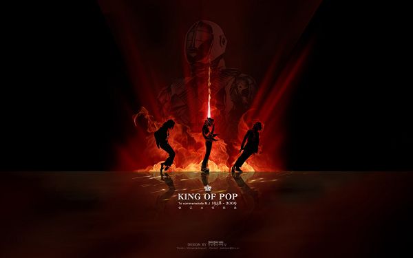 click to free download the wallpaper--KING OF POP HD Post in 1920x1200 Pixel, the Stage is on Fire, the Man is in Various Moves and Dances, No Wonder He is Well-Liked - TV & Movies Post