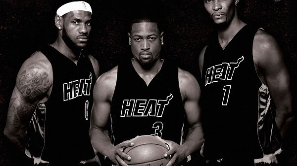 click to free download the wallpaper---Making Their Way to Championship, This is the Only and Final Goal, Wish You Success - Miami Big Three Wallpaper