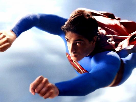 Nature Landscape Image, Superman Returns, Flying Fast in the Sky, the Unbeatable Guy 