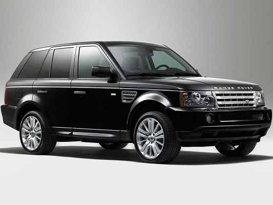 click to free download the wallpaper--Super Cars Image as Background, Range Rover Car for Widescreen, Black and Impressive