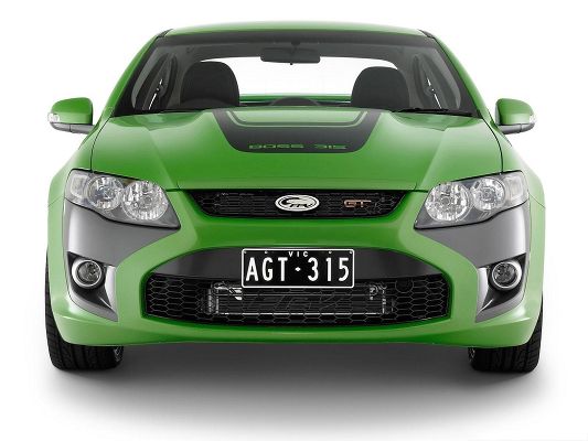 click to free download the wallpaper--Super Cars Picture, Green FPV GT Car on White Background, Incredible Look
