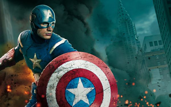 click to free download the wallpaper--The Avengers Captain America in 4000x2500 Pixel, a Good Defender to Protect Safety of the Others, Large Enough to be a Great Fit - TV & Movies Wallpaper
