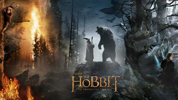 click to free download the wallpaper--The Hobbit 2012 Movie in 1920x1080 Pixel, Guys in Dangerous Situation, To Protect Homeland, You Can't Step Back - TV & Movies Wallpaper