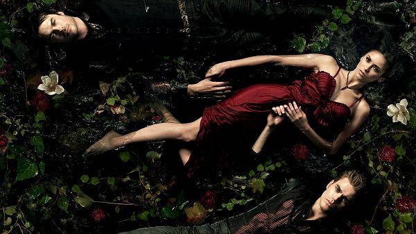 click to free download the wallpaper--The Vampire Diaries Season 3 in 1920x1080 Pixel, Elena is Turned into Vampire, the Relationship is Still Not Clear, a Long Story to Go - TV & Movies Wallpaper