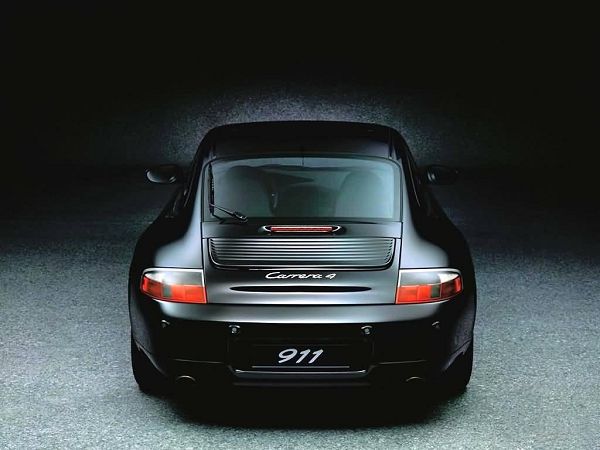 free wallpaper of automotive jewels - a black Porsche 911carrera 4
 ,click to download