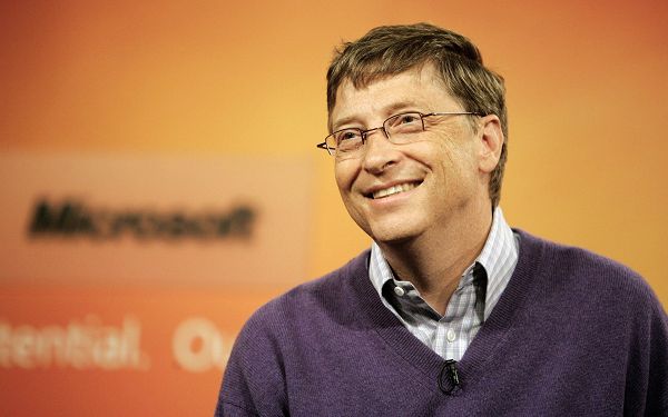 Wallpaper Of A Giant In Internet Industry: Bill Gates
