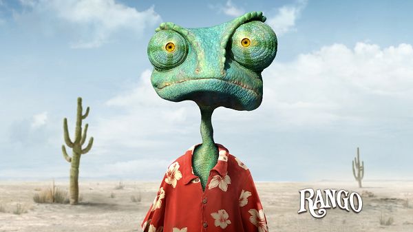 wallpaper of movie poster:Rango  ,click to download