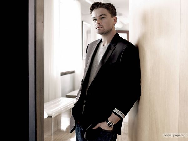 wallpaper of star: charming Leonardo DiCaprio ,click to download