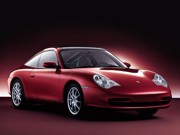 wonderful wallpaper: a red Porsche sports car ,click to download